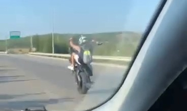 Otobanda Ölüme Yolculuk Kamerada