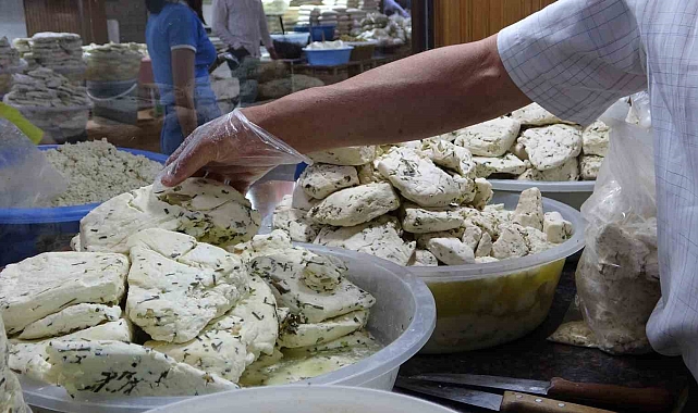 Van'ın otlu peyniri Türkiye'nin dört bir köşesine hediyelik olarak gönderiliyor