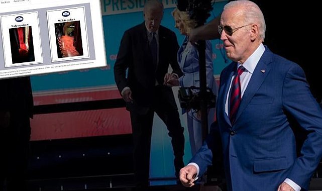 Yakın çevresi bir yıldır yaşlılık belirtilerini gizlemeye çalışıyor... Biden'a nasıl yürüyeceğine dair resimli rehberler...