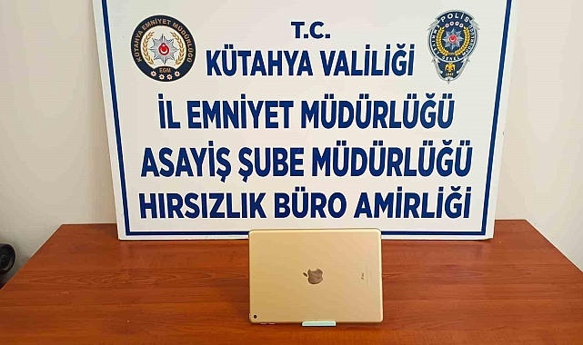 12 yaşındaki çocuk kütüphaneden tablet çaldı