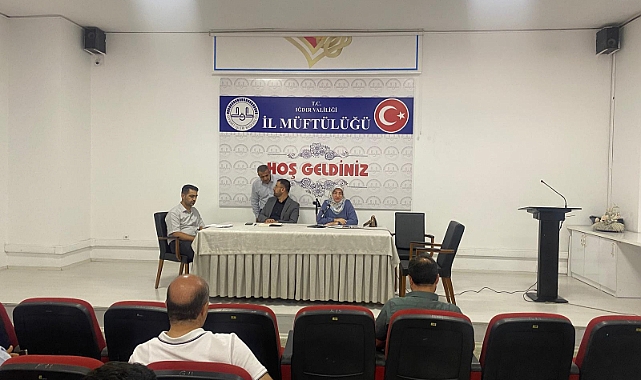 2024 yılı Ağustos ayı din görevlileri Mutat Toplantısı düzenlendi