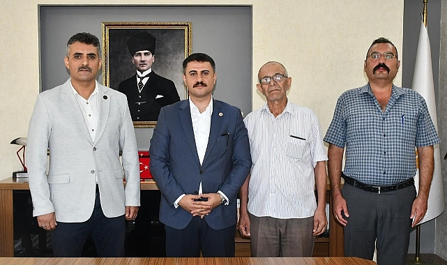Başkanlardan Kaymakam Aydın’a hayırlı olsun ziyareti