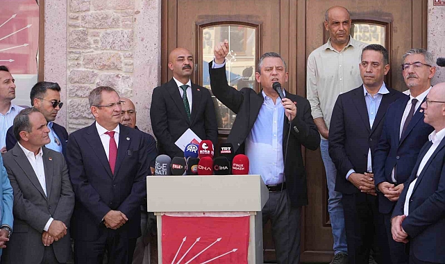 CHP Genel Başkanı Özel: "Cumhuriyet Halk Partisi kutuplaşmanın değil kucaklaşmanın partisidir"
