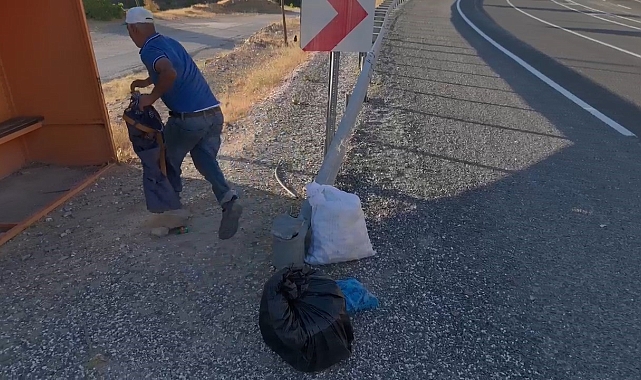 Drondan kaçan şahsın verdiği tepkiler gülümsetti