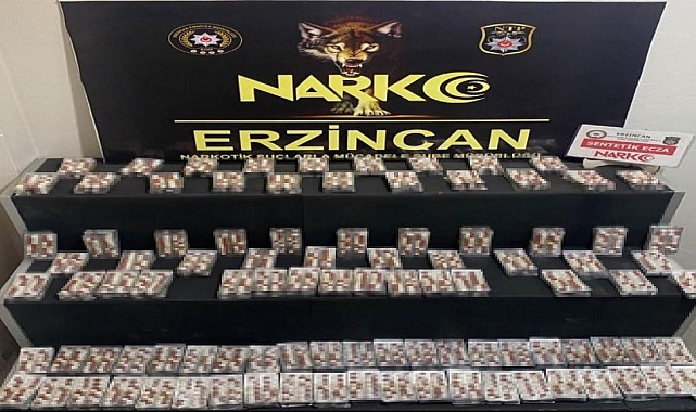 Erzincan polisi uyuşturucuya geçit vermiyor