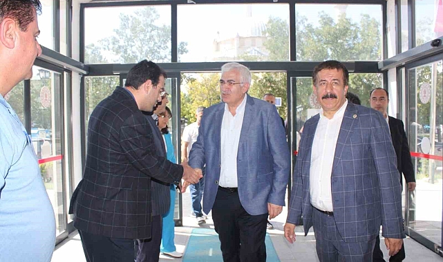Erzurum AK Parti Milletvekilleri, Kültür ve Turizm İl Müdürü Ahmet Yer'i ziyaret etti