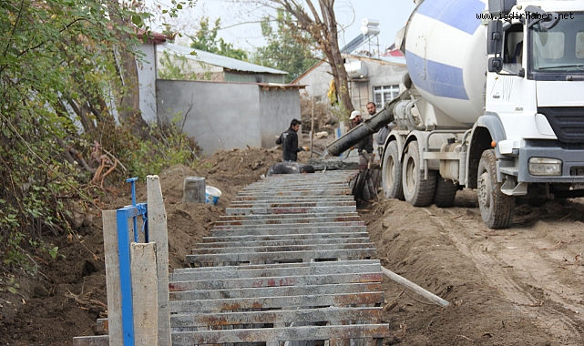 Iğdır’da beton kanallar ilkel sulama külfetini ortadan kaldırdı
