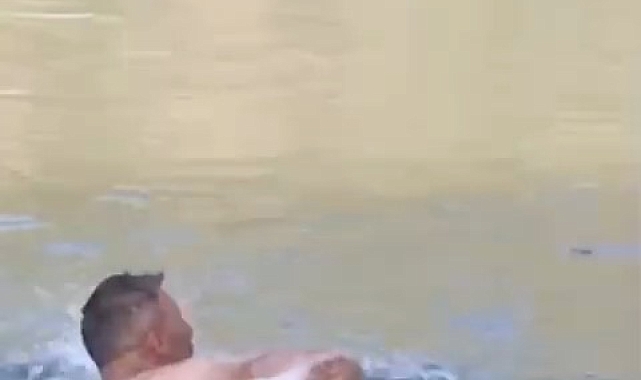 Irmağa giren şahıs akıntıya kapılarak hayatını kaybetti
