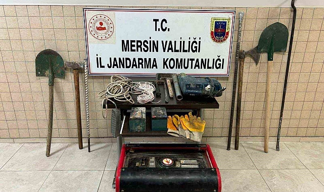 Kaçak kazı yapan 11 şüpheli yakalandı