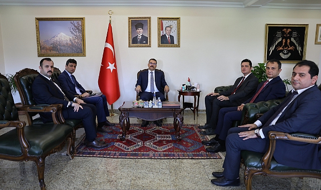 Karayolları Müdürlerinden Vali Turan’a ziyaret