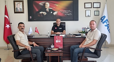 Key Kolejinden Iğdır AFAD Müdürü Deniz’e hayırlı olsun ziyareti