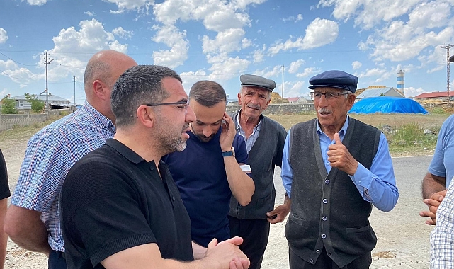 Milletvekili Çalkın, Susuz'da incelemelerde bulundu