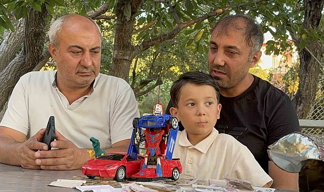 Minik yürekten büyük destek