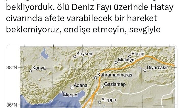 Naci Görür: "endişe etmeyin"