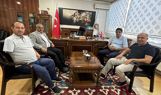 Rektör Alma'dan İl Müftüsü Demirel'e Ziyaret