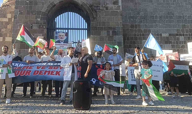 Sağlıkçıların Erzurum'daki sessiz yürüyüşü sürüyor
