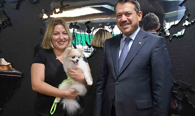 Şiddet gören köpeği zabıt kâtibi sahiplendi