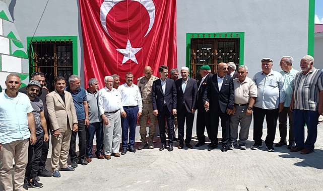Tuzluca’da Ali Ağa Oğulları Camii ibadete açıldı