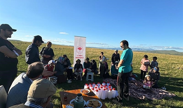 'Yayla Okulu Projesi' kapsamında yaylada bulunan kadın üreticilere eğitim verildi