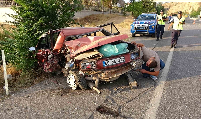 Yozgat'ta trafik kazası: 2 yaralı