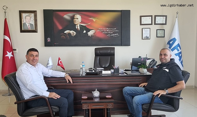 Yurt Müdürü Bayat’tan AFAD Müdürü Deniz’e hayırlı olsun ziyareti