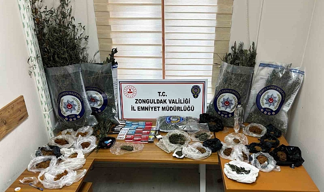 Zonguldak'ta uyuşturucu operasyonu