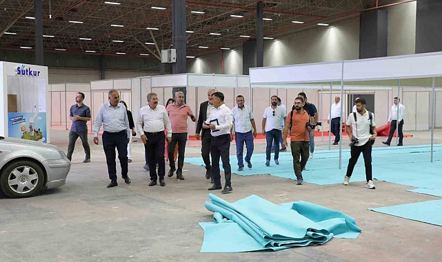 12 Eylül tarihinde kapılarını açacak olan Van Gurme ve Gastronomi Fuarı için hazırlıklar tamamlandı