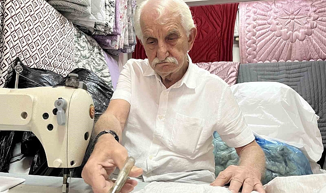 67 yıldır yorgancılık yapan amca: el işçiliğine olan talep hala devam ediyor