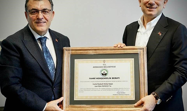 Ardahan Belediye Başkanı Faruk Demir'den İmamoğlu'na destek açıklaması