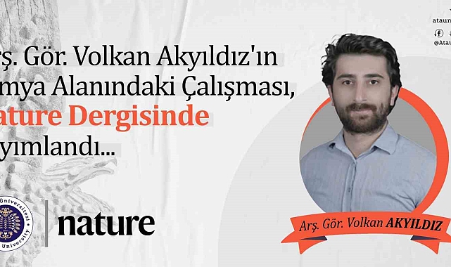 Atatürk Üniversitesi Fen Fakültesi kimya alanında önemli bir başarıya imza attı