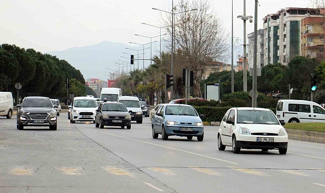 Aydın'da Araç Sayısı 606 Bin Oldu