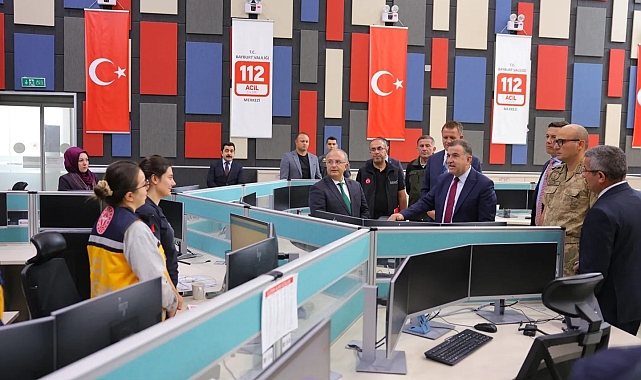 Bayburt'ta 112 Acil Çağrı Merkezi İl Koordinasyon Kurulu Toplantısı yapıldı