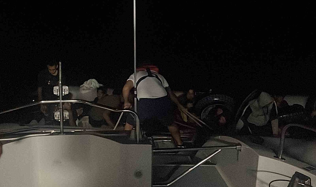 Bodrum'da 19'u çocuk 36 göçmen yakalandı