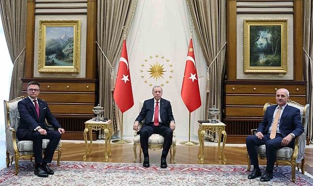 Cumhurbaşkanı Erdoğan, Polonya Meclis Başkanı Holownia'yı kabul etti