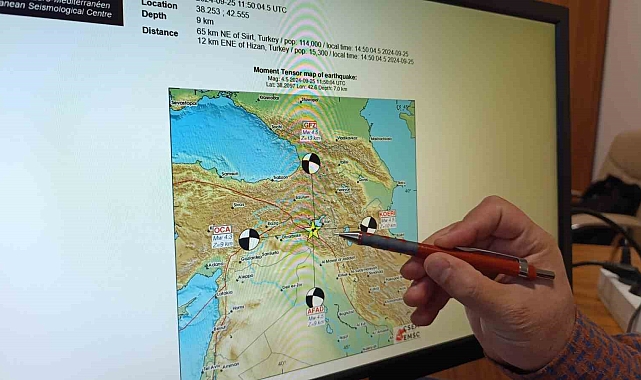 Diri fay haritasında yer almayan Tatvan depremi inceleniyor