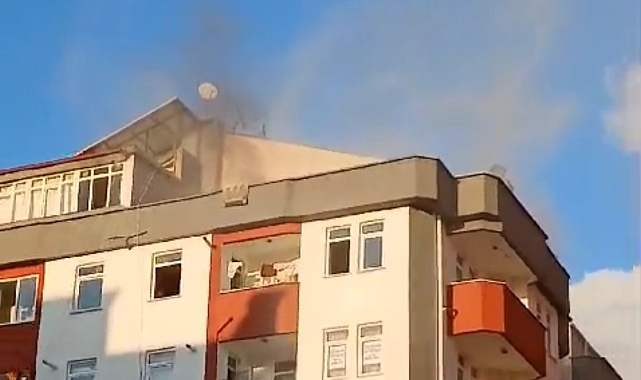 Elektrikli battaniyeden yangın çıktı