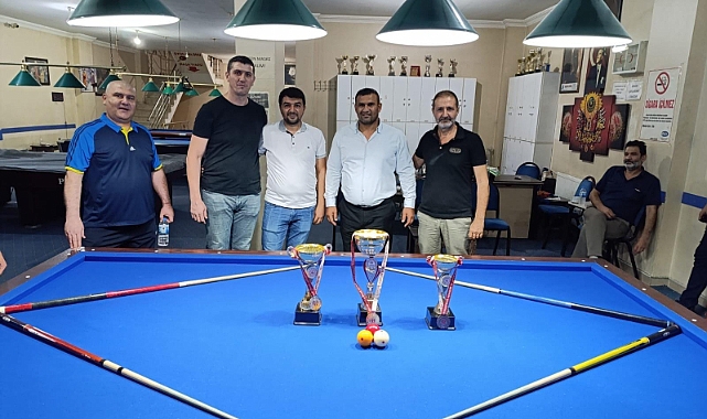 Iğdır'da bilardo turnuvası düzenlendi