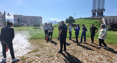 Iğdır’da gerçeği aratmayan tatbikat