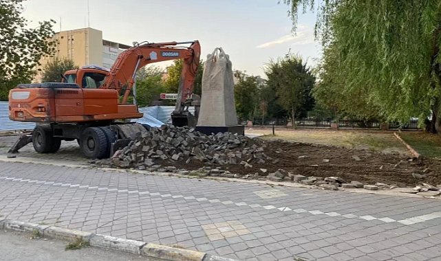 Iğdır’da Haydar Aliyev Parkı'nda yapım çalışmaları başladı
