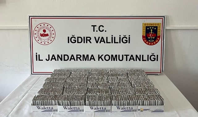 Iğdır'da jandarma,tütün kaçakçılarına geçit vermiyor