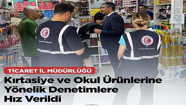 Iğdır'da kırtasiye denetimlerine hız verildi