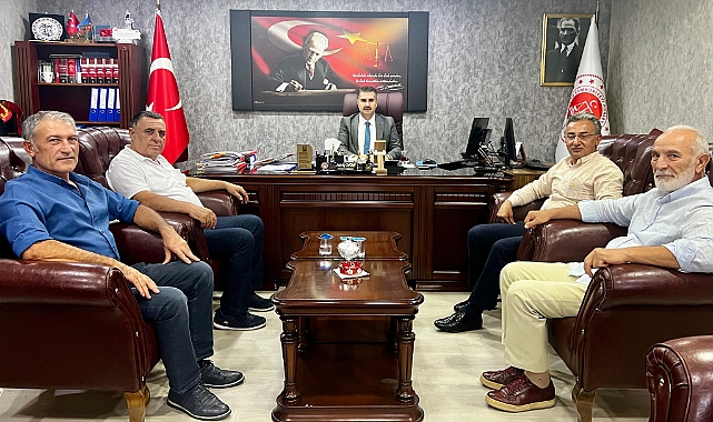 Iğdır Ticaret Borsasından Başsavcı Dede'ye hayırlı olsun ziyareti
