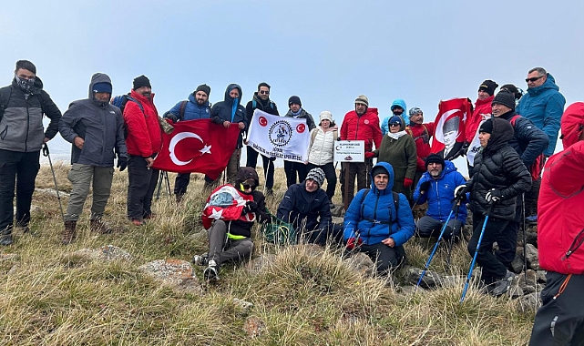 Iğdırlı Dağcılar Sarıkamış için tırmandı