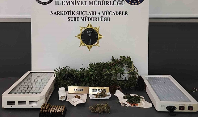 İklimlendirme düzeneğiyle uyuşturucu imal eden şahıs yakalandı
