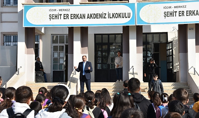 İl Müdürü Gün’den Şehit Er Erkan Akdeniz Okulu ve Karabağ Anaokuluna ziyaret