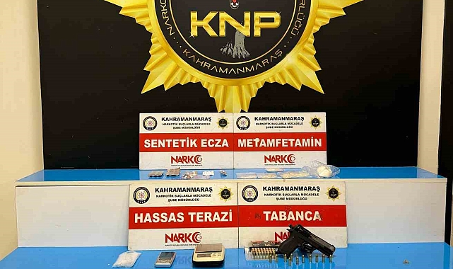 Kahramanmaraş'ta çeşitli suçlardan aranan ve yakalanan toplam 79 şüpheliden 37'si tutuklandı