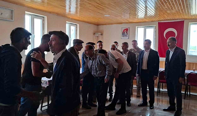 Kars'ın Arpaçay ilçesi Bardaklı köyünde 2 aile arasındaki husumet sona erdi
