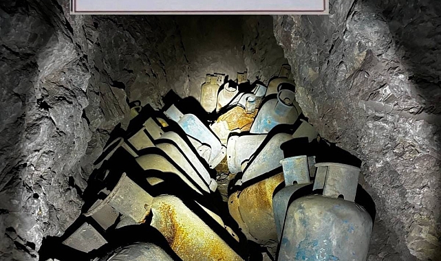 Mağara ve sığınakta mühimmat ele geçildi