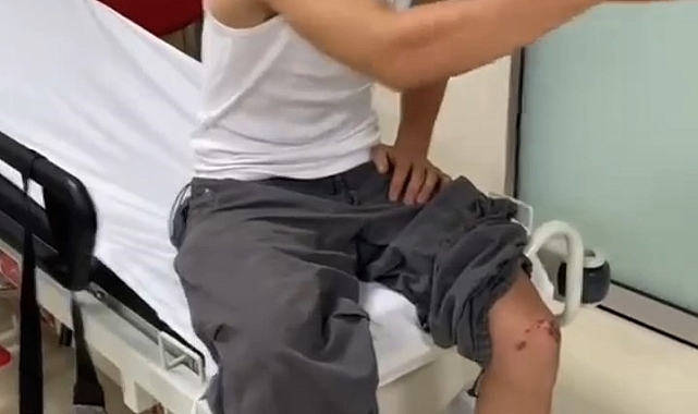 Metrelerce sürüklendikleri kazayı gülerek anlattılar