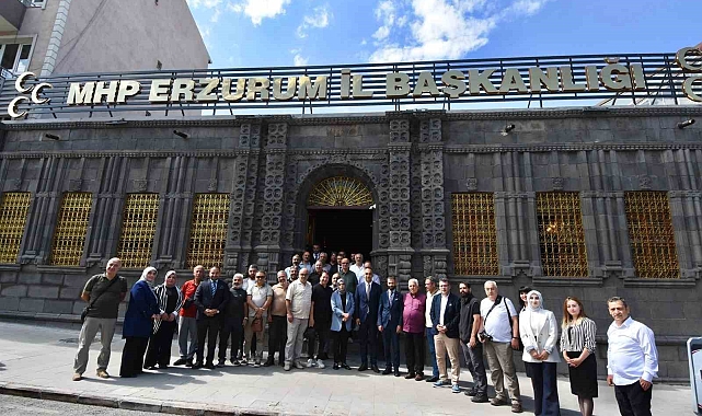 MHP İl Başkanı Yurdagül yeni hizmet binasını tanıttı